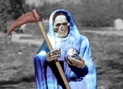 Niña Azul, The Blue Aspect of Santa Muerte