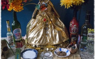 Setting Up a Santa Muerte Altar