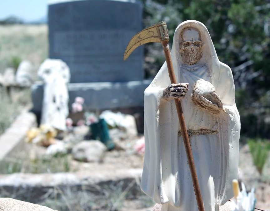 Visiting the Graveyard with Santa Muerte